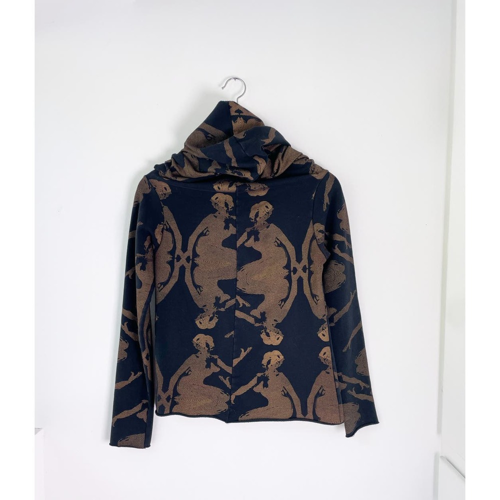 Evil Genius Golden Mirrored Women Sweatshirt